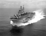 HMS Eagle at speed